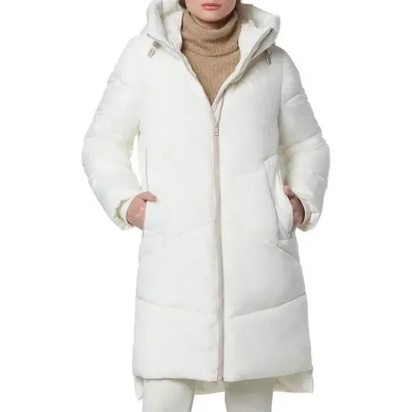 NWT ANDREW MARC Baisley Relaxed Fit Puffer Jacket M - Picture 1 of 12